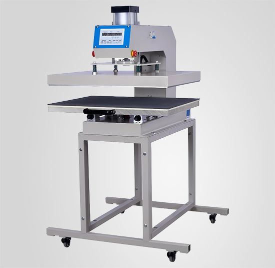 JN-6040P Pneumatic Heat Press Machine with Slide-Out Base