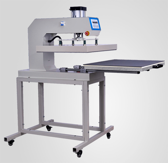 JN-6040P Pneumatic Heat Press Machine with Slide-Out Base